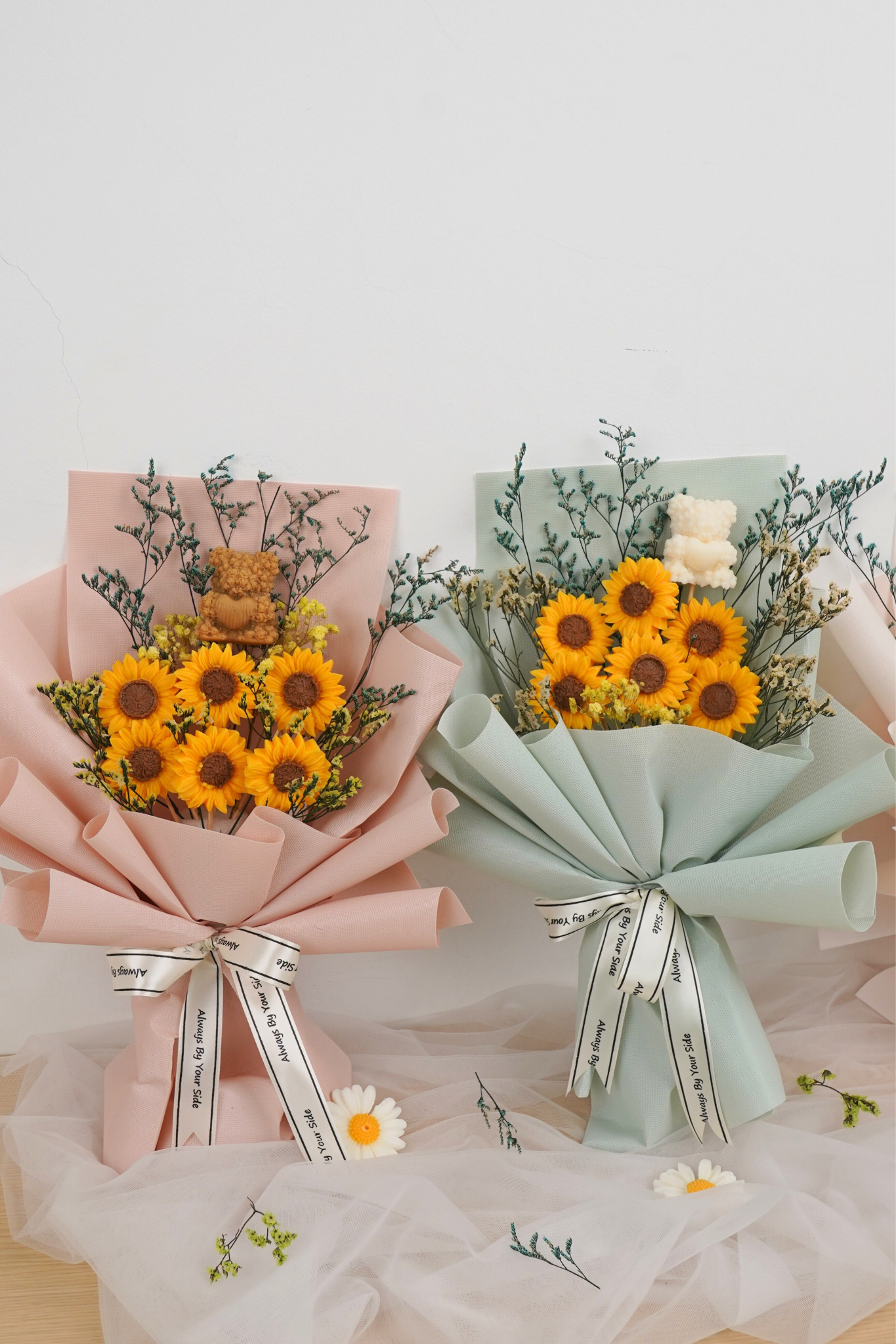 BÓ HOA NẾN THƠM - JN CANDLE - QUÀ TẶNG TỐT NGHIỆP, SINH NHẬT
