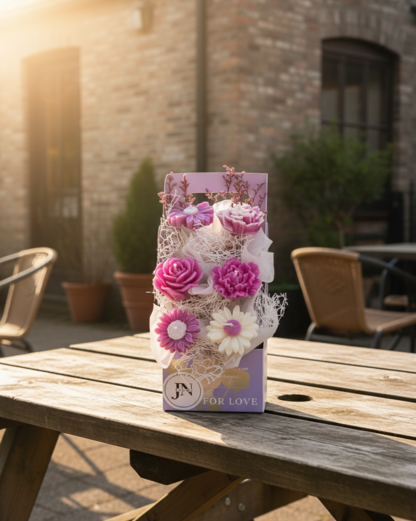 Giỏ Hoa Nến Thơm Hộp Love Handmade JN CANDLE- Sang Trọng, Tinh Tế, Thơm Ngát 54 Gemini Generated Image vcuy6mvcuy6mvcuy