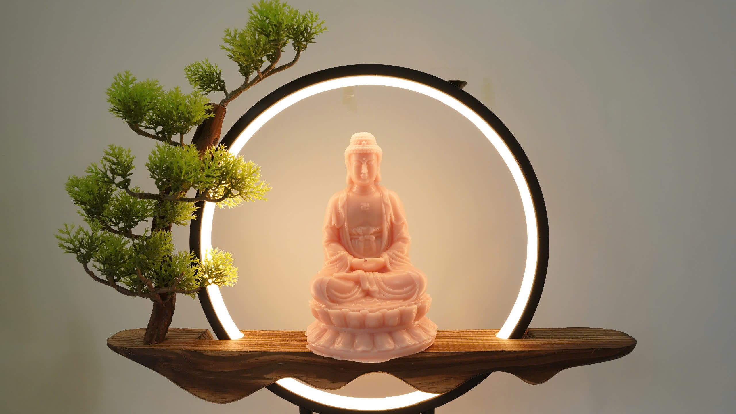 Sáp thơm Tượng Phật A Di Đà JN Candle  Mang Bình An Và May Mắn Cho Cuộc Sống