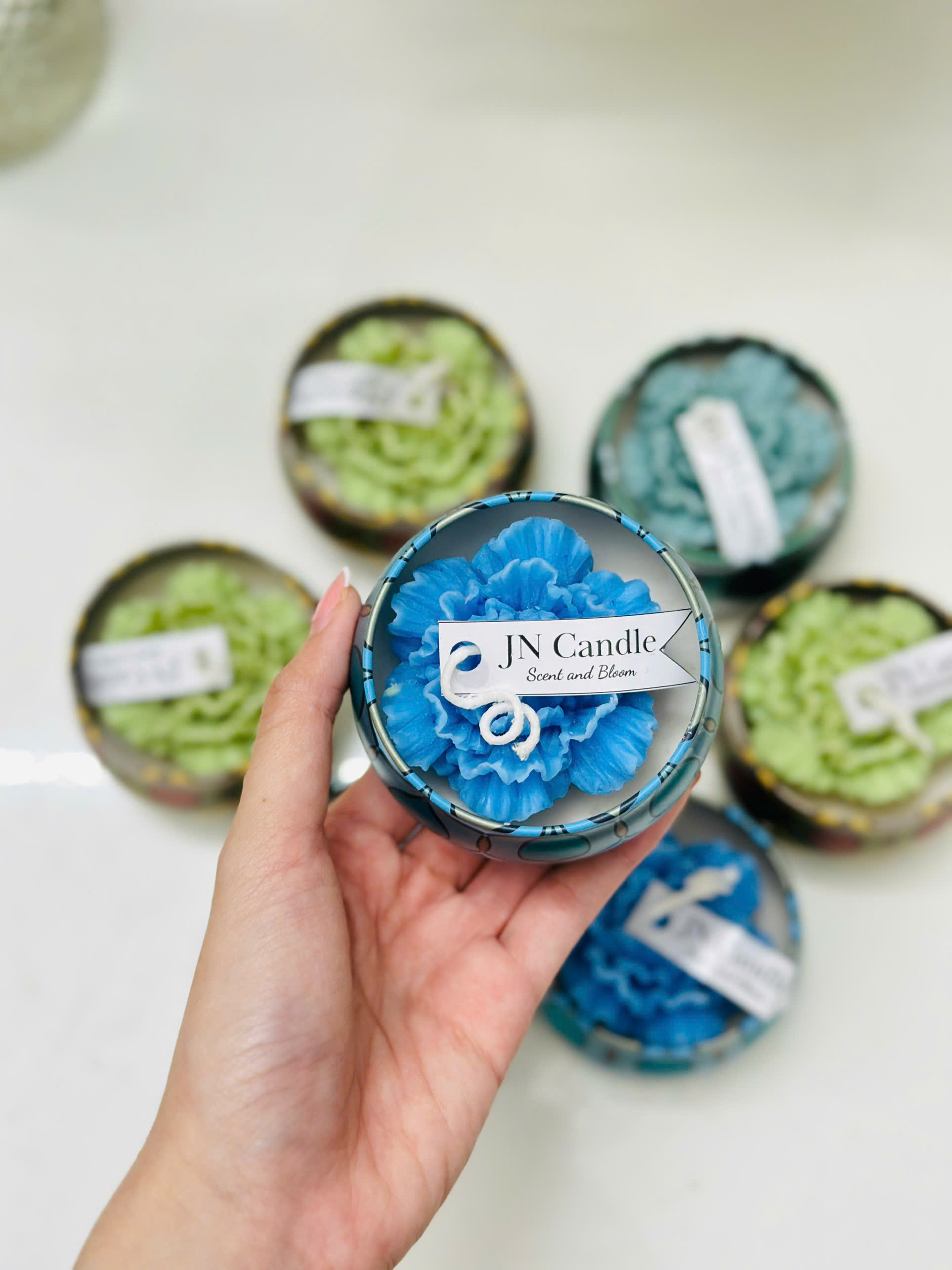 Nến hũ thiết JN Candle